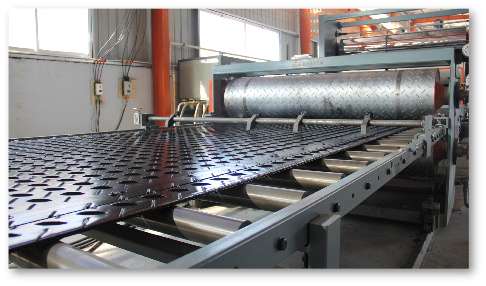 Synthetic ice panels for skating